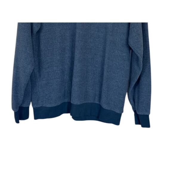 NWT Feat BlanketBlend‎ Sweatshirt Unisex Large Blue Loungwear Casual Crewneck - Picture 3 of 8